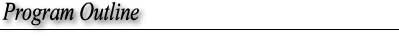 Program Outline